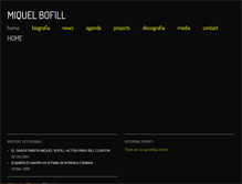 Tablet Screenshot of miquelbofill.com